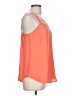 Maurices 100% Polyester Orange Sleeveless Blouse Size L - photo 4
