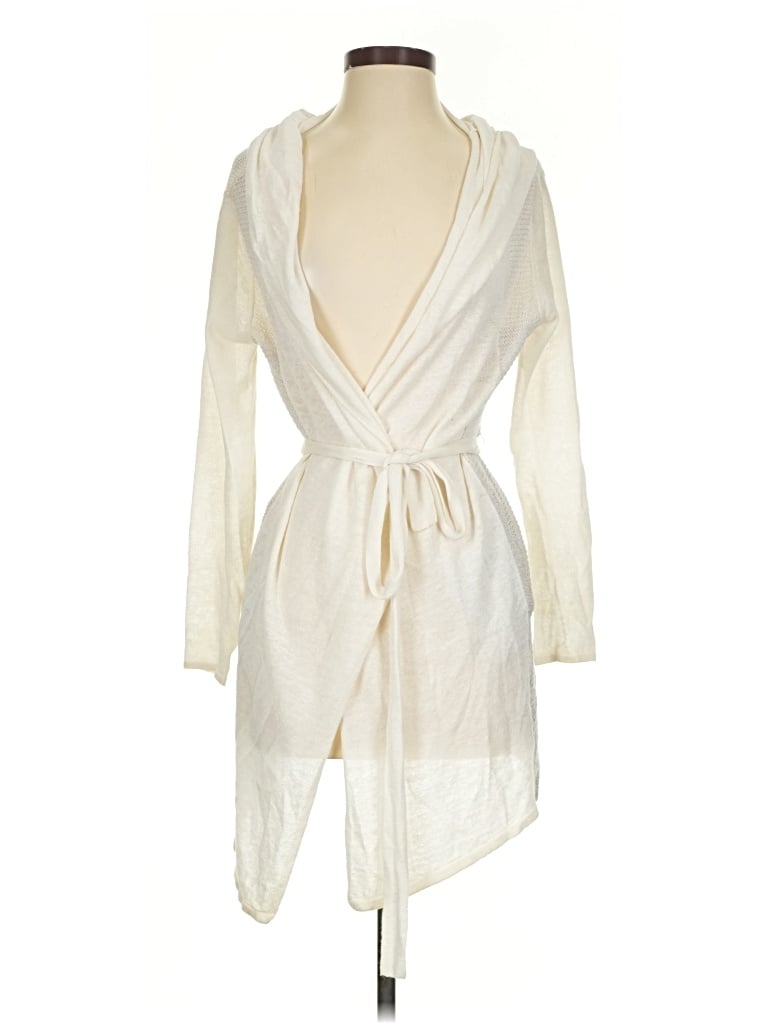 Pre-owned One Grey Day Cardigan Sweater In Ivory