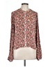 Boden 100% Polyester Floral Pink Long Sleeve Blouse Size 10 - photo 1