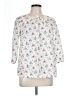 Boden White 3/4 Sleeve Blouse Size 10 - photo 1