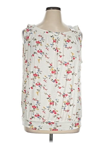 Ann Taylor LOFT Outlet Sleeveless T-Shirt (view 1)