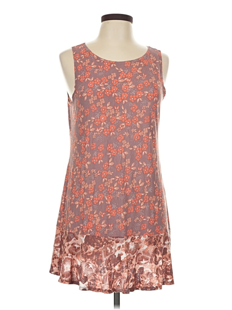 Pre-owned Logo Layers Sleeveless Top Orange Halter Neckline Tops