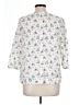 Boden White 3/4 Sleeve Blouse Size 10 - photo 2