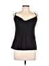 Topshop 100% Polyester Black Sleeveless Top Size 10 - photo 1