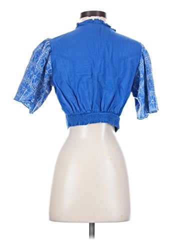 Solitaire Short Sleeve Blouse (view 2)
