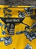 Ellen Tracy 100% Polyester Yellow Short Sleeve Blouse Size L - photo 7