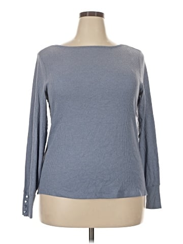 LC Lauren Conrad 3/4 Sleeve T-Shirt (view 1)