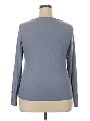 LC Lauren Conrad 3/4 Sleeve T-Shirt (view 2)