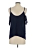 Lilly Pulitzer 100% Polyester Blue Sleeveless Blouse Size S - photo 2