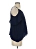 Lilly Pulitzer 100% Polyester Blue Sleeveless Blouse Size S - photo 4