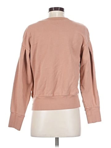 Madewell Pleat-Sleeve Sweatshirt (view 2)