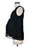 Gap - Maternity 100% Polyester Black Sleeveless Blouse Size XS - photo 5