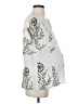 a:glow 100% Rayon Silver Short Sleeve Blouse Size XS Maternity - photo 4
