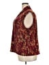 Jones Studio Brown Burgundy Sleeveless Blouse Size 3X - photo 5