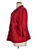 Eileen Fisher 100% Silk Red Raincoat Size 1X - photo 5