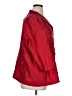 Eileen Fisher 100% Silk Red Raincoat Size 1X - photo 4