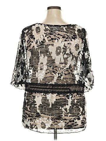 DressBarn 3/4 Sleeve Blouse (view 2)