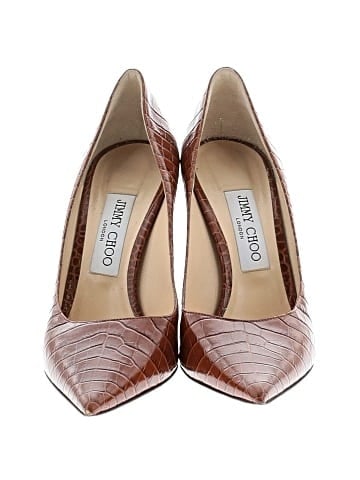 Jimmy Choo Embossed Heels (view 2)