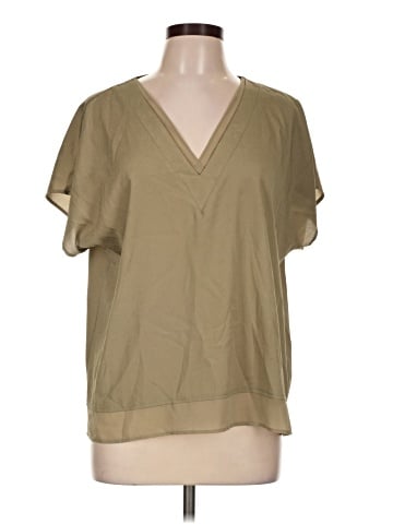 DKNY Short Sleeve Blouse (view 1)