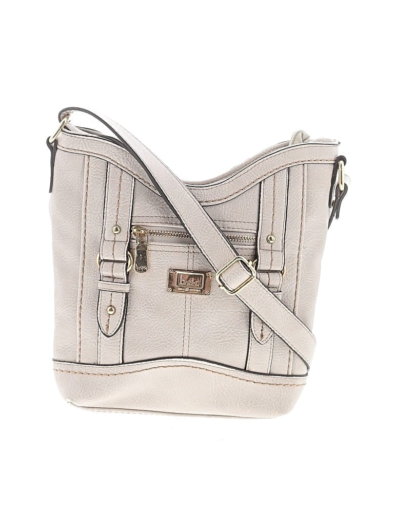 Pre-owned B.o.c. Crossbody Bag In Ivory