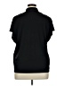 H&M Black Short Sleeve Blouse Size XL - photo 2