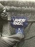 Lands' End Chevron-herringbone Gray Track Pants Size M - photo 7