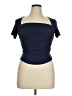Cider Blue Short Sleeve Top Size XL - photo 1