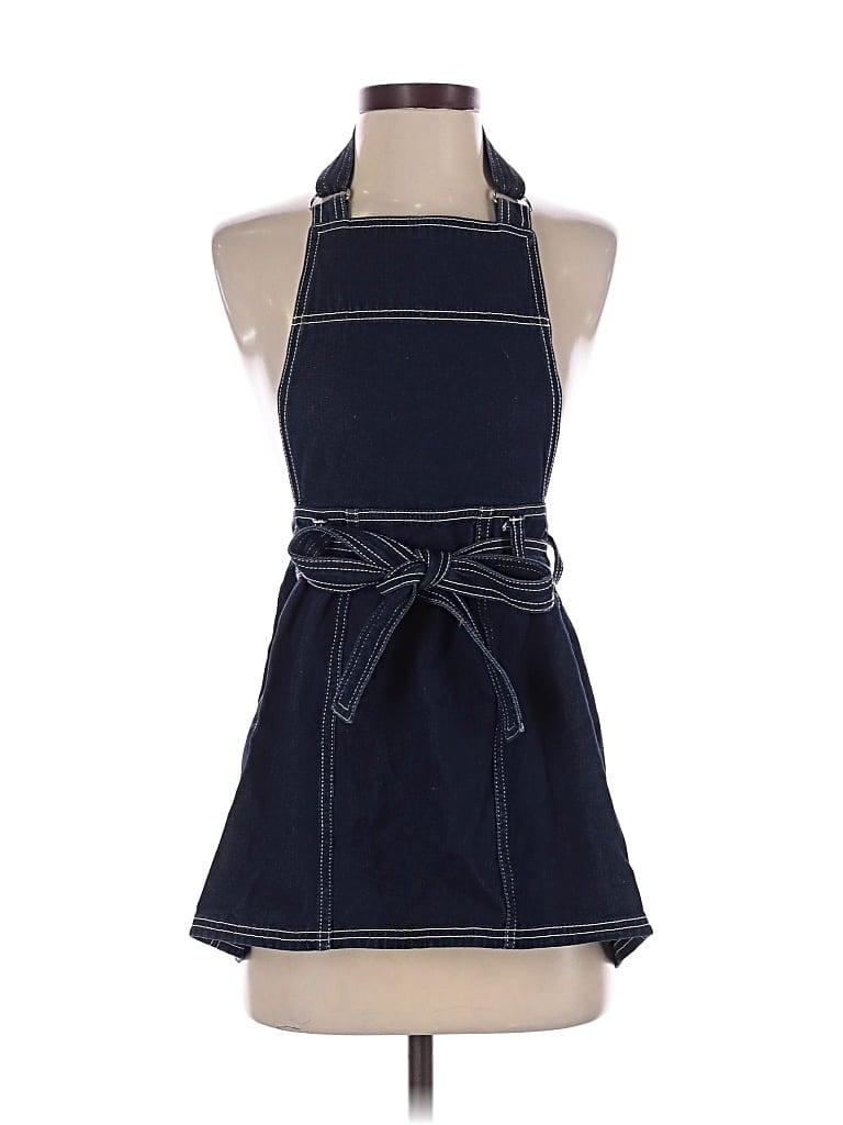 Pre-owned Bdg Casual Dress In Blue