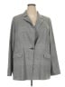 Lane Bryant Checkered-gingham Gray Blazer Size 22 - photo 1