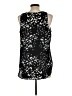 Van Heusen 100% Polyester Black Sleeveless Blouse Size L - photo 2