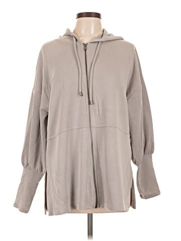 Cable & Gauge Zip Up Hoodie (view 1)