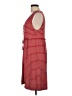 Max Studio Stripes Red Casual Dress Size L - photo 5