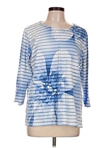Alfred Dunner 3/4 Sleeve Top (view 1)