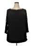 Susan Graver Black 3/4 Sleeve Top Size 2X - photo 1