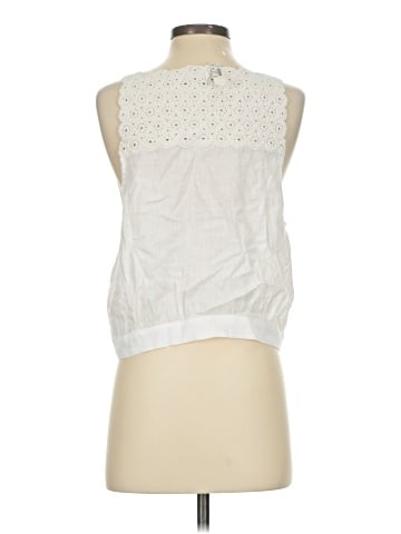 Madewell Embroidered V-Neck Bubble Top (view 2)