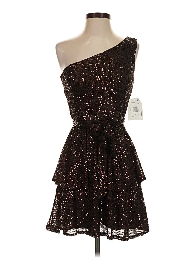 Row A Cocktail Dress In Brown