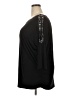 Susan Graver Black 3/4 Sleeve Top Size 2X - photo 5