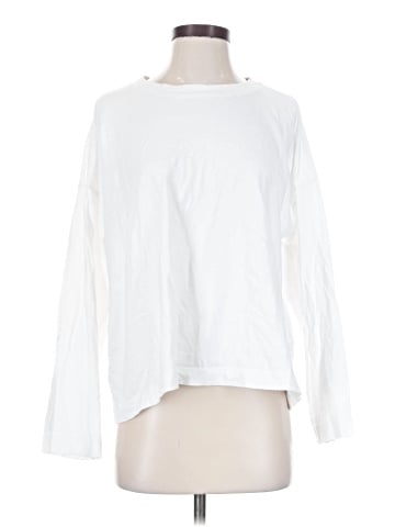 Madewell Oversized Long-Sleeve Crewneck Tee (view 1)
