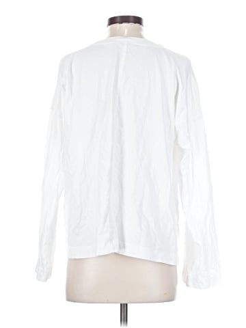 Madewell Oversized Long-Sleeve Crewneck Tee (view 2)