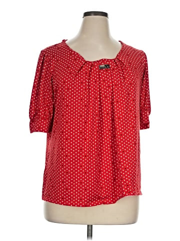 Notations 3/4 Sleeve Blouse (view 1)