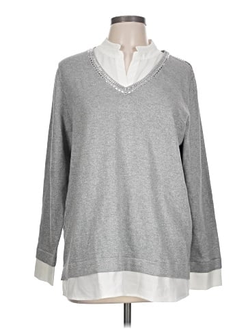 Karl Lagerfeld Paris Pullover Sweater (view 1)