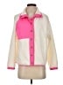 J.Crew Factory Store 100% Polyester Color Block Pink Jacket Size S - photo 1