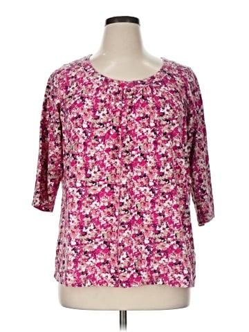 Coldwater Creek 3/4 Sleeve Blouse (view 1)