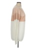 Alfani 100% Cotton Color Block Ivory Pullover Sweater Size XL - photo 4