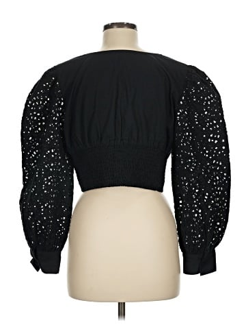 Abercrombie & Fitch Long Sleeve Blouse (view 2)