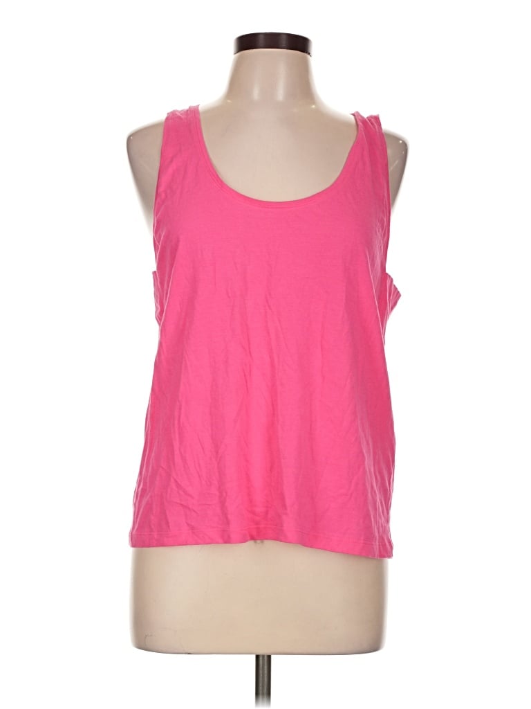 Pre-owned Kate Spade Saturday Tank Top Pink Halter Neckline Tops