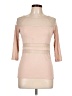 Bebe Tan 3/4 Sleeve Top Size L - photo 1