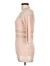 Bebe Tan 3/4 Sleeve Top Size L - photo 5