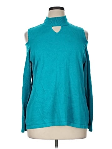 Susan Graver Turtleneck Sweater (view 1)