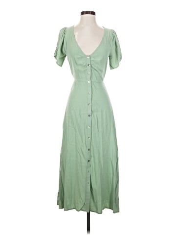 Madewell Leedra Button-Front Midi Dress (view 1)